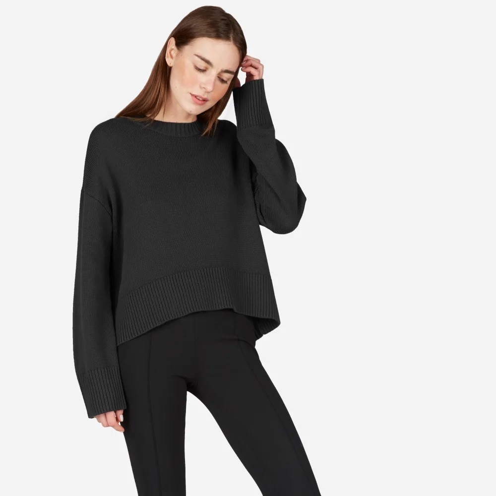 Everlane Soft Cotton Square Crew